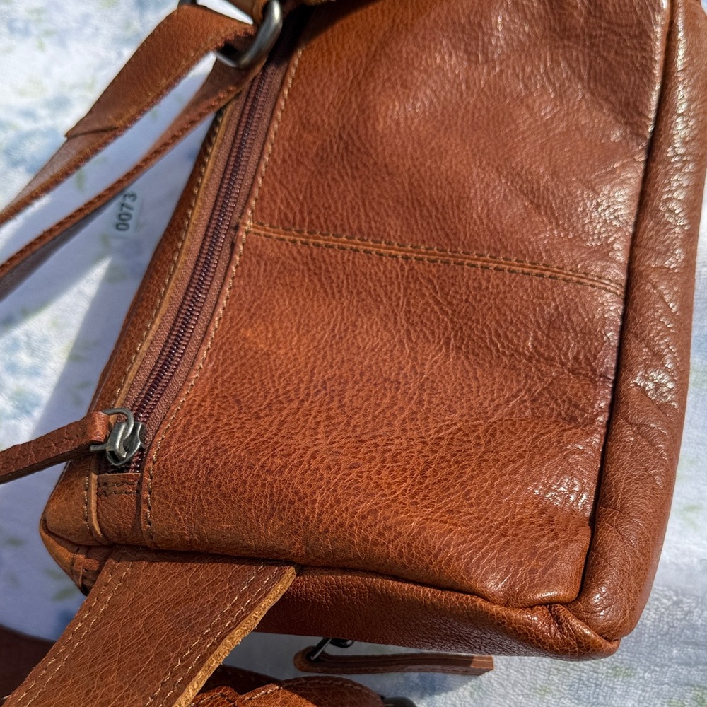 Brown Leather Belt Bag - Picture 8 of 8